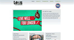 Desktop Screenshot of loveproductionsusa.com